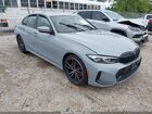 2023 Bmw 330i Xdrive Silver vin: 3MW89FF04P8D52787