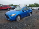 2018 Toyota Yaris Ia Base Blue vin: 3MYDLBYV0JY301512