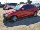 2017 Toyota Yaris Ia Base Red vin: 3MYDLBYV7HY178799