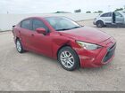 2017 Toyota Yaris Ia   Red vin: 3MYDLBYV7HY193142