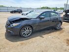 2018 Mazda 3 Grand Touring Gray vin: 3MZBN1M37JM225449