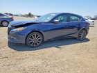 2018 Mazda 3 Grand Touring Blue vin: 3MZBN1M38JM273221