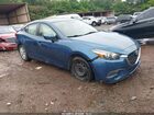 2017 Mazda Mazda3 Sport Синий vin: 3MZBN1U75HM107798
