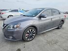 2016 Nissan Sentra Sr Gray vin: 3N1AB7AP0GY252336