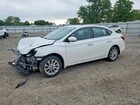 2016 Nissan Sentra Sv Белый vin: 3N1AB7AP0GY279441