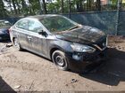 2017 Nissan Sentra Sv Black vin: 3N1AB7AP0HL704008