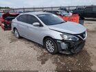 2019 Nissan Sentra Sv Серебряный vin: 3N1AB7AP0KL621654