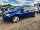 2016 Nissan Sentra S Blue vin: 3N1AB7AP1GY284535