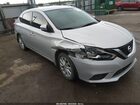 2018 Nissan Sentra Sv Silver vin: 3N1AB7AP1JL631592