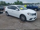 2019 Nissan Sentra Sv White vin: 3N1AB7AP1KL603499
