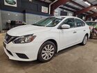 2019 Nissan Sentra S White vin: 3N1AB7AP1KY260602