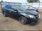 2016 Nissan Sentra Sv Black vin: 3N1AB7AP2GL663315