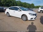 2016 Nissan Sentra Sv White vin: 3N1AB7AP2GL663976