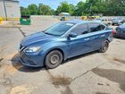 2016 Nissan Sentra Sv Blue vin: 3N1AB7AP2GY259160