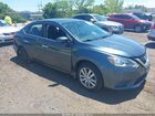 2016 Nissan Sentra Sv Blue vin: 3N1AB7AP2GY265668