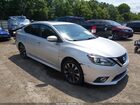 2016 Nissan Sentra Sr Silver vin: 3N1AB7AP2GY279795