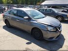 2017 Nissan Sentra Sv Gray vin: 3N1AB7AP2HY282035