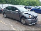 2017 Nissan Sentra S Gray vin: 3N1AB7AP2HY372754