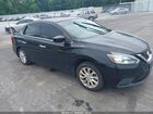 2017 Nissan Sentra Sv Черный vin: 3N1AB7AP2HY397282