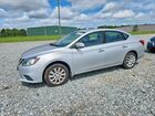 2016 Nissan Sentra Sv Silver vin: 3N1AB7AP3GL671519