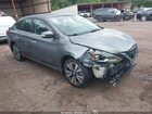 2016 Nissan Sentra Sl Gray vin: 3N1AB7AP3GY276405