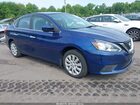 2017 Nissan Sentra S Blue vin: 3N1AB7AP3HY335762