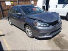 2018 Nissan Sentra Sv Gray vin: 3N1AB7AP3JL623705