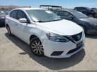 2018 Nissan Sentra S White vin: 3N1AB7AP3JY240818