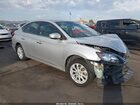 2019 Nissan Sentra Sv Silver vin: 3N1AB7AP3KY313932