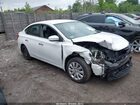 2019 Nissan Sentra S White vin: 3N1AB7AP3KY449431