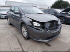 2016 Nissan Sentra Sv Gray vin: 3N1AB7AP4GY258897