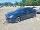 2019 Nissan Sentra Sr Black vin: 3N1AB7AP4KY383066