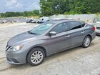 2019 Nissan Sentra Sv Gray vin: 3N1AB7AP4KY392740