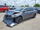 2016 Nissan Sentra Sv Gray vin: 3N1AB7AP5GL660781