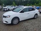 2016 Nissan Sentra Sv Белый vin: 3N1AB7AP5GY226959