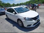 2016 Nissan Sentra S White vin: 3N1AB7AP5GY281928