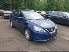 2017 Nissan Sentra S Blue vin: 3N1AB7AP5HY231418