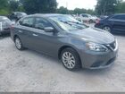 2017 Nissan Sentra Sv Gray vin: 3N1AB7AP5HY294227