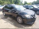 2018 Nissan Sentra Sv Black vin: 3N1AB7AP5JL652283
