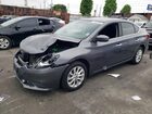 2019 Nissan Sentra Sv Gray vin: 3N1AB7AP5KL629264