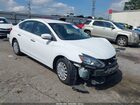 2016 Nissan Sentra S White vin: 3N1AB7AP6GY326987