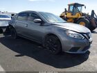 2018 Nissan Sentra S Серый vin: 3N1AB7AP6JY278026