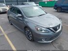 2019 Nissan Sentra Sr Gray vin: 3N1AB7AP6KY350828