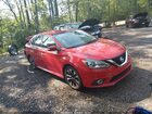 2017 Nissan Sentra Sr Red vin: 3N1AB7AP7HY259186