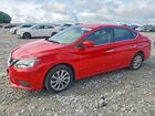 2018 Nissan Sentra Sv Red vin: 3N1AB7AP7JL649174