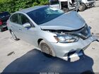 2018 Nissan Sentra S Silver vin: 3N1AB7AP7JY277029