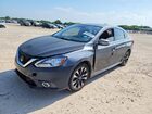 2018 Nissan Sentra Sr Gray vin: 3N1AB7AP7JY335155