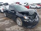 2019 Nissan Sentra Sv Black vin: 3N1AB7AP7KL614765