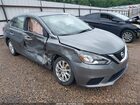 2019 Nissan Sentra Sv Gray vin: 3N1AB7AP7KY285908