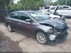 2019 Nissan Sentra Sv Gray vin: 3N1AB7AP7KY430039